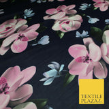 High Quality Floral Large Flowers Tropical Printed Georgette Dress Fabric