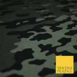 Dark Green Flecktarn Camouflage Cotton Twill Fabric Army Military Material 4004