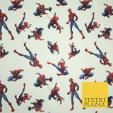 SPIDERMAN Superhero Marvel DC Comic Digital Print 100% Cotton Fabric 59" 4756