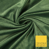 10 COLOURS - Soft Plain Velvet Velour Fabric Stretch Spandex Material - 65"