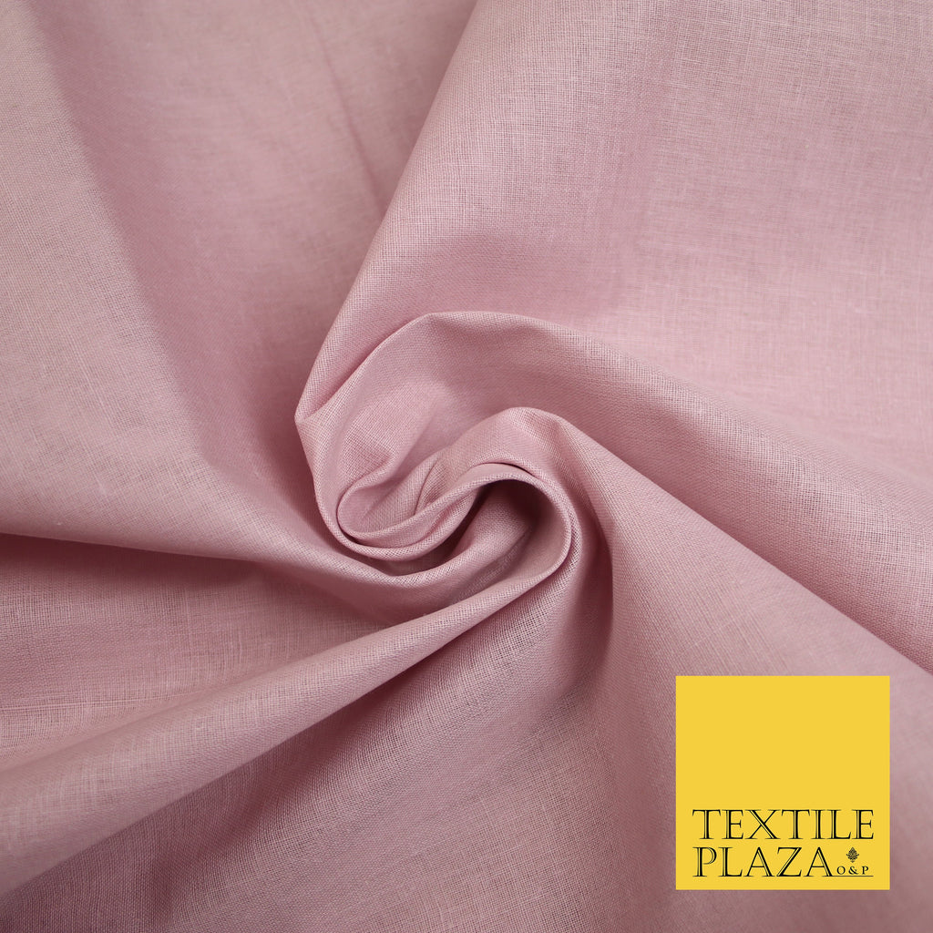 LIGHT MAUVE - Full Voile 100% COTTON RUBIA Fabric Turban Sikh Dastaar Pagh Patka 3M - 5M - 6M - 7M 8105