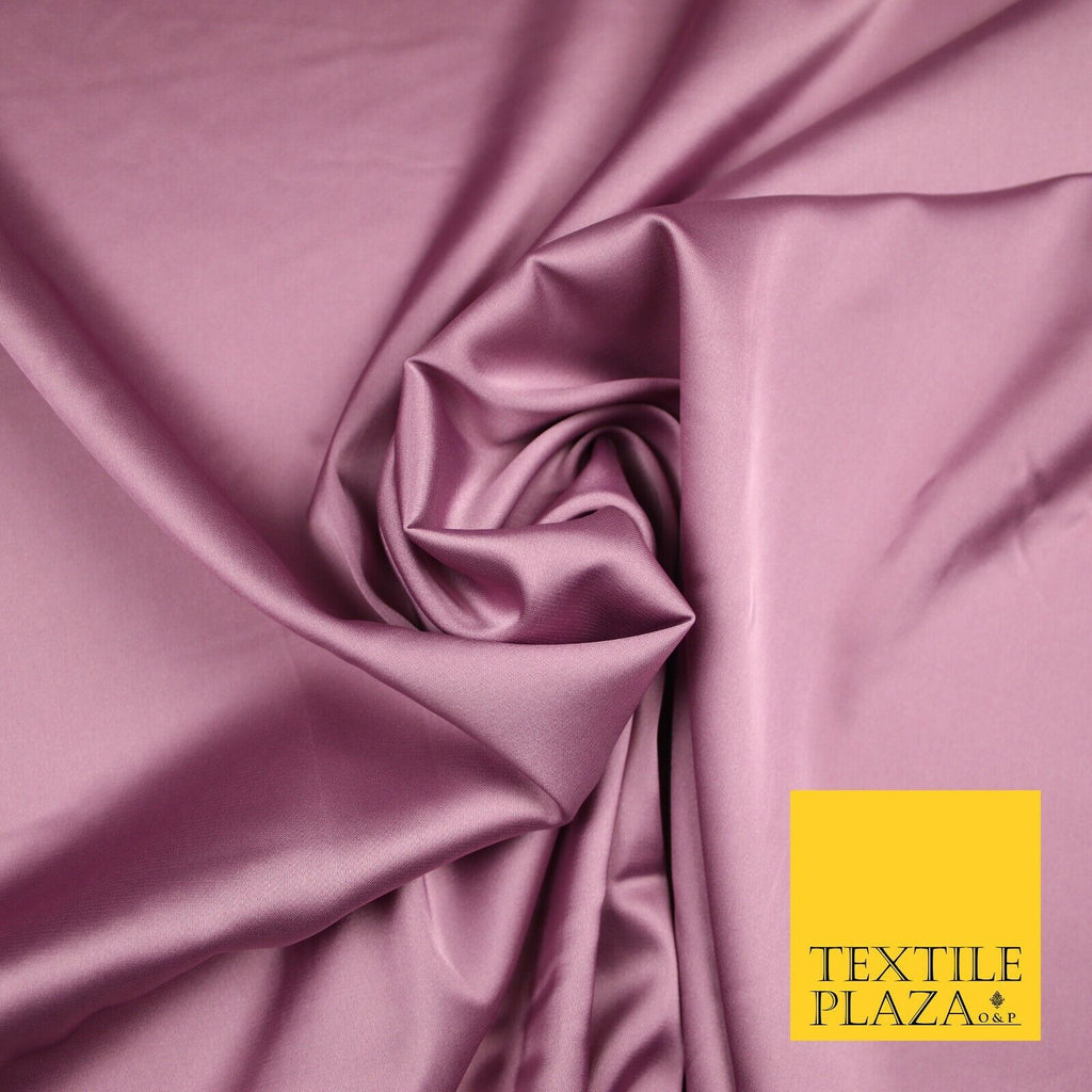LIGHT LAVENDER Fine Silky Smooth Liquid Sateen Satin Dress Fabric Drape Lining Material 7017