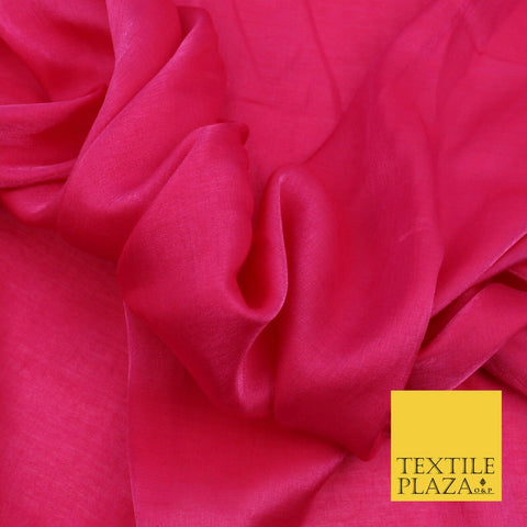 CERISE PINK Soft Smooth Silky Shimmer Polyester Woven Fabric Lining Salwar 1492
