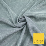 Metallic Shimmer Shiny Glitter Stretch Sparkly Dress Dance Decor Satin Fabric