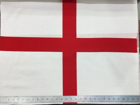 St Georges England World Cup Printed Flag White Red Cross Football Rugby