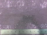 6mm Sequin Hologram Fabric - Shiny Sparkly Fancy Dress Dance - Per Metre - LILAC