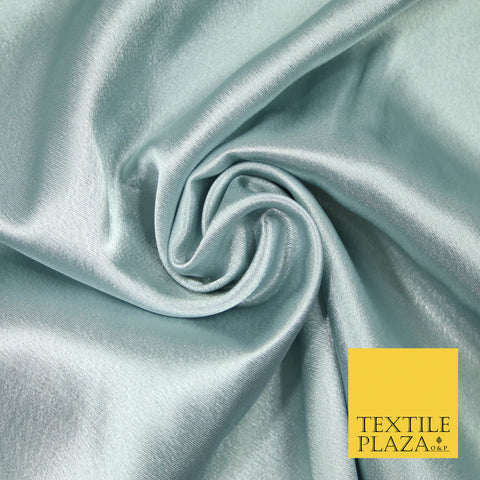 CLOUD GREY Plain Solid Crepe Back Satin Fabric Material Dress Bridal 58" 5869
