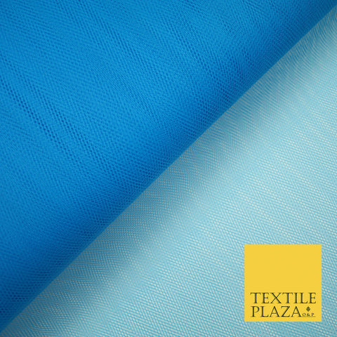 CANARY BLUE Premium Quality Tutu Bridal Dress Stiff Net Fabric Tulle Material 60" 5961