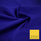 ROYAL BLUE Premium Plain Dyed Faux Matte Silk TAFFETA Dress Fabric Material 3136