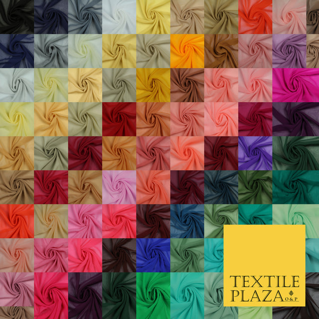 Plain Georgette Chiffon