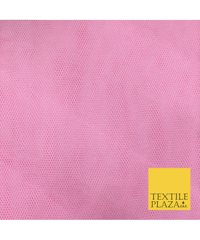 LIGHT PINK Premium Dress Net - Tutu Tulle Fairy Wedding Craft Mesh-136cm 2316