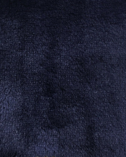 Soft Plain Cuddle Fleece Double Sided Fabric - NAVY 58" - More Colours - RA72