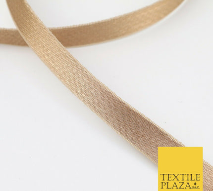 COPPER BROWN 18 Mtr Plain Woven Satin Ribbon 13mm Trimming Border Lace X276
