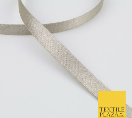 STONE GOLD 18 Mtr Plain Woven Satin Ribbon 13mm Trimming Border Lace X275