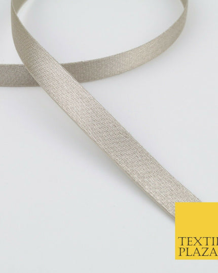 STONE GOLD 18 Mtr Plain Woven Satin Ribbon 13mm Trimming Border Lace X275