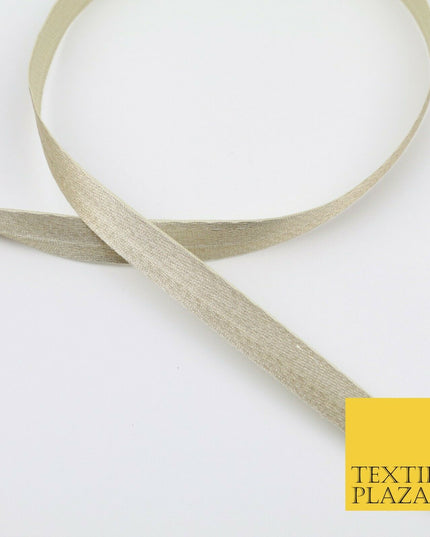 LIGHT GOLD 18 Mtr Plain Woven Satin Ribbon 13mm Trimming Border Lace X274