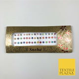 45 Mix Fancy Stone Crystal Wedding Round Multi Bindi Body Sticker Tattoo - B4
