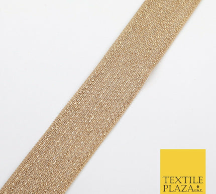 Gold Glitter Sparkle Lines Trimming Border Ribbon Indian Ethnic Trim Lace X279