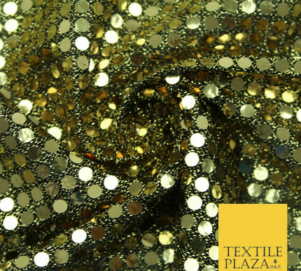 Glitzy 5mm Sequin Hologram Stretch Fabric Shiny Sparkly FancyDress Dance Costume