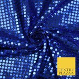 Glitzy 5mm Sequin Hologram Stretch Fabric Shiny Sparkly FancyDress Dance Costume
