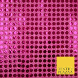 Glitzy 5mm Sequin Hologram Stretch Fabric Shiny Sparkly FancyDress Dance Costume