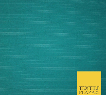 Aquamarine Sea Green Stripe Polyester Blouse Jumpsuit Culottes Dress Fabric 2618