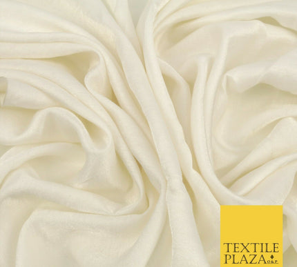 WHITE Soft Smooth Silky Shimmer Polyester Woven Fabric Lining Salwar 1517