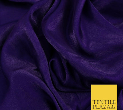 PURPLE Soft Smooth Silky Shimmer Polyester Woven Fabric Lining Salwar 1508