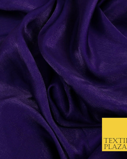 PURPLE Soft Smooth Silky Shimmer Polyester Woven Fabric Lining Salwar 1508