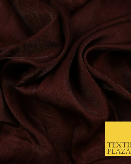 DEEP MAROON Soft Smooth Silky Shimmer Polyester Woven Fabric Lining Salwar 1506