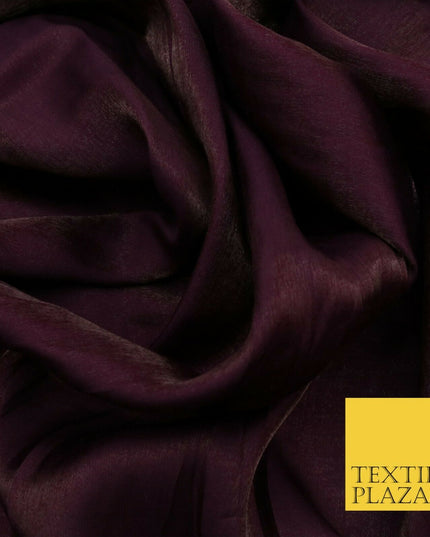 DARK MAUVE Soft Smooth Silky Shimmer Polyester Woven Fabric Lining Salwar 1503
