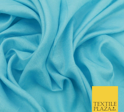 TURQUOISE Soft Smooth Silky Shimmer Polyester Woven Fabric Lining Salwar 1502