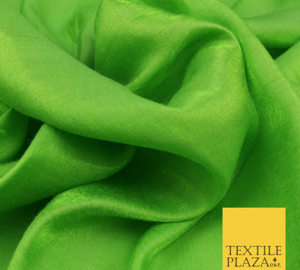 PARROT GREEN Soft Smooth Silky Shimmer Polyester Woven Fabric Lining Salwar 1500