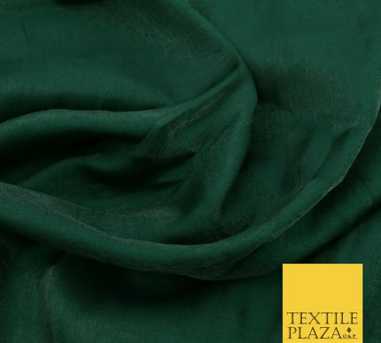 BOTTLE GREEN Soft Smooth Silky Shimmer Polyester Woven Fabric Lining Salwar 1505