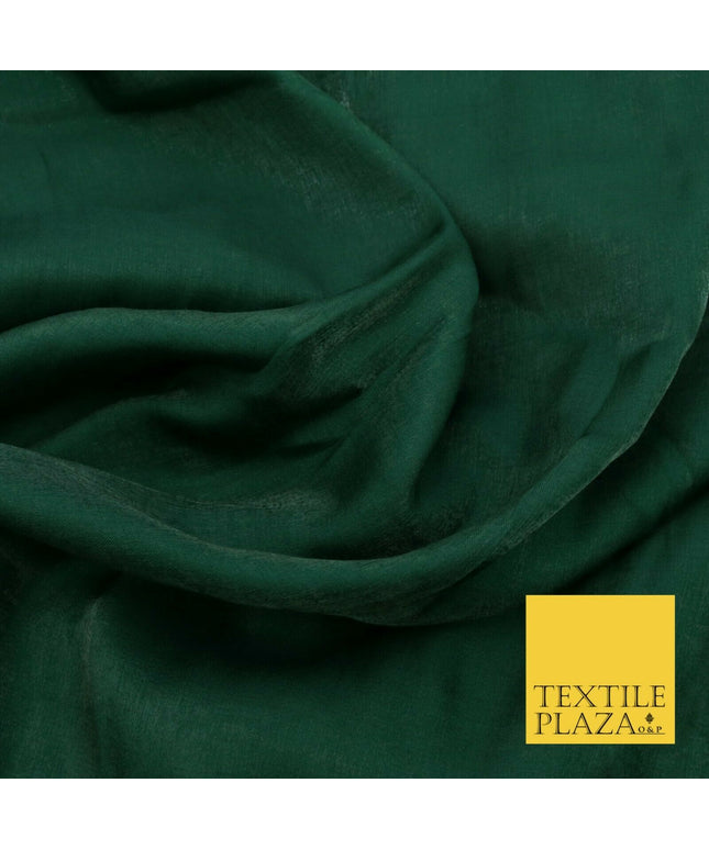 BOTTLE GREEN Soft Smooth Silky Shimmer Polyester Woven Fabric Lining Salwar 1505
