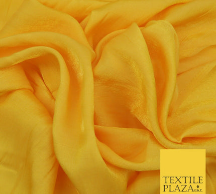 YELLOW Soft Smooth Silky Shimmer Polyester Woven Fabric Lining Salwar 1499