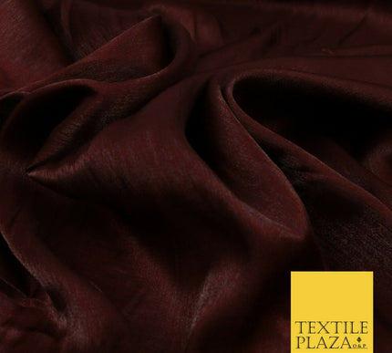 DEEP MAROON Soft Smooth Silky Shimmer Polyester Woven Fabric Lining Salwar 1506