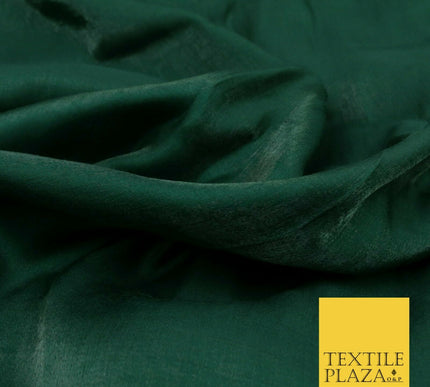 BOTTLE GREEN Soft Smooth Silky Shimmer Polyester Woven Fabric Lining Salwar 1505