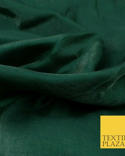 BOTTLE GREEN Soft Smooth Silky Shimmer Polyester Woven Fabric Lining Salwar 1505