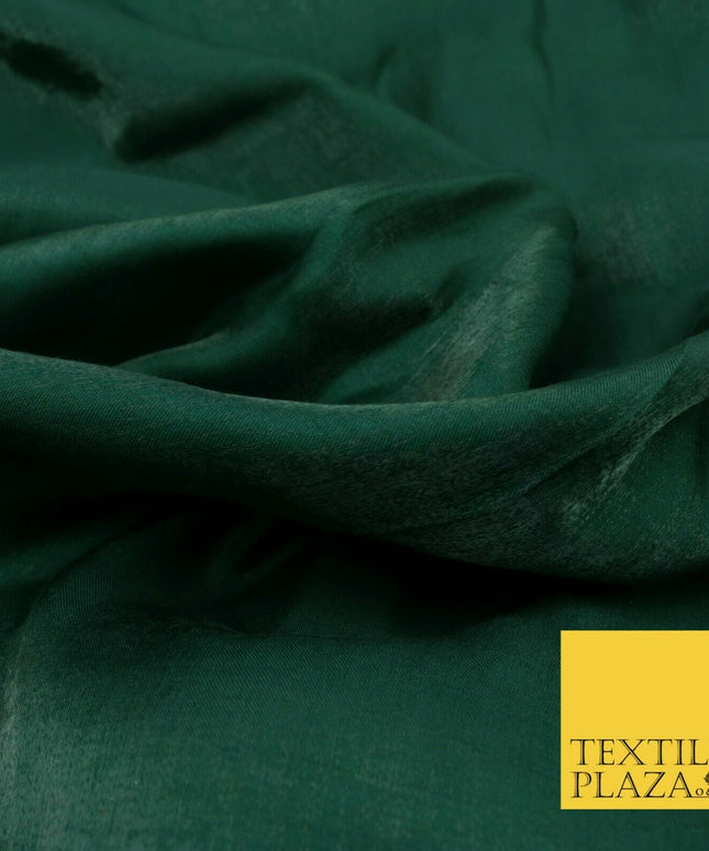 BOTTLE GREEN Soft Smooth Silky Shimmer Polyester Woven Fabric Lining Salwar 1505