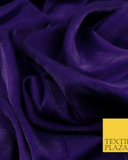 PURPLE Soft Smooth Silky Shimmer Polyester Woven Fabric Lining Salwar 1508