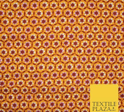 High Quality Floral Abstract Spun Rayon Viscose Dress Print Fabric Craft Summer