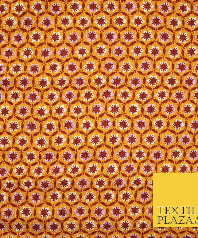 High Quality Floral Abstract Spun Rayon Viscose Dress Print Fabric Craft Summer