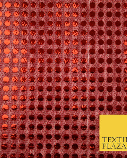 Glitzy 5mm Sequin Hologram Stretch Fabric Shiny Sparkly FancyDress Dance Costume