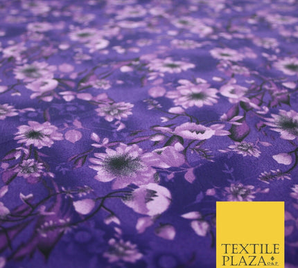 Mix Floral Animal Abstract Printed Fine Crepe Polyester Summer Dress Fabric 58"