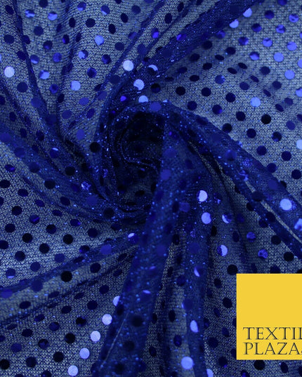 Glitzy 4mm Sequin Hologram Stretch Fabric Shiny Sparkly FancyDress Dance Costume