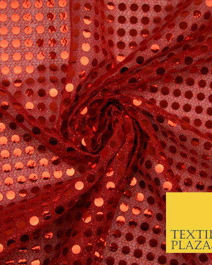 Glitzy 5mm Sequin Hologram Stretch Fabric Shiny Sparkly FancyDress Dance Costume