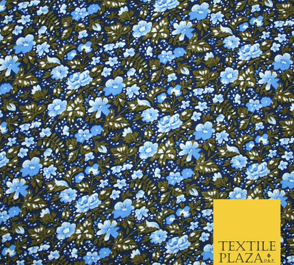 Mix Floral Animal Abstract Printed Fine Crepe Polyester Summer Dress Fabric 58"