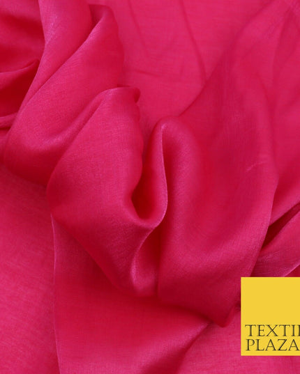CERISE PINK Soft Smooth Silky Shimmer Polyester Woven Fabric Lining Salwar 1492