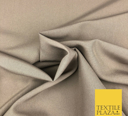Light Brown Premium Plain Bi-Stretch Fabric - Uniform Suit Trousers 58" SA1060